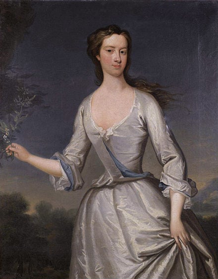 Charles Jervas, Portrait of Harriet Pelham-Holles, Duchess of Newcastle-upon-Tyne (d.1776). Credit: Sotheby's, Wikimedia Commons.