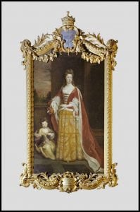 Jemima de Grey, née Crew, Duchess of Kent and her daughter Lady Jemima Grey, 1705, by Sir Godfrey Kneller. Credit: National Heritage, Wrest Park - Silsoe.